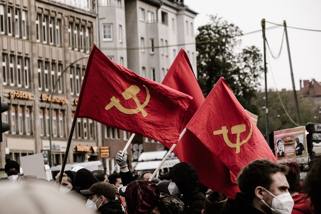 people-waving-communist-flags-on-the-streets